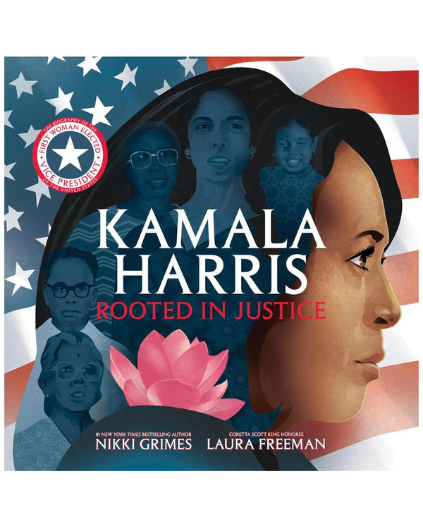Kamala Harris: Rooted in Justice book cover