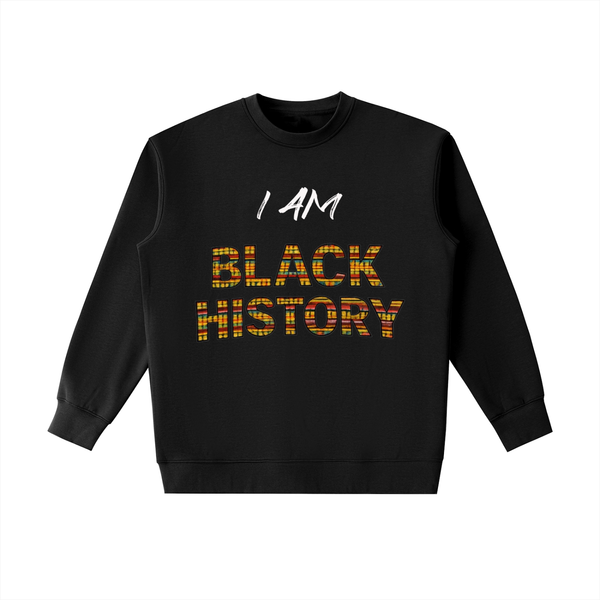 Essential I AM BLACK HISTORY Heavyweight Crewneck Sweatshirt