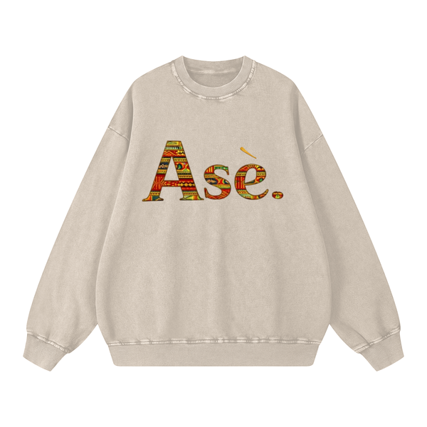 Ase Oversized Sweatshirt (Cream)