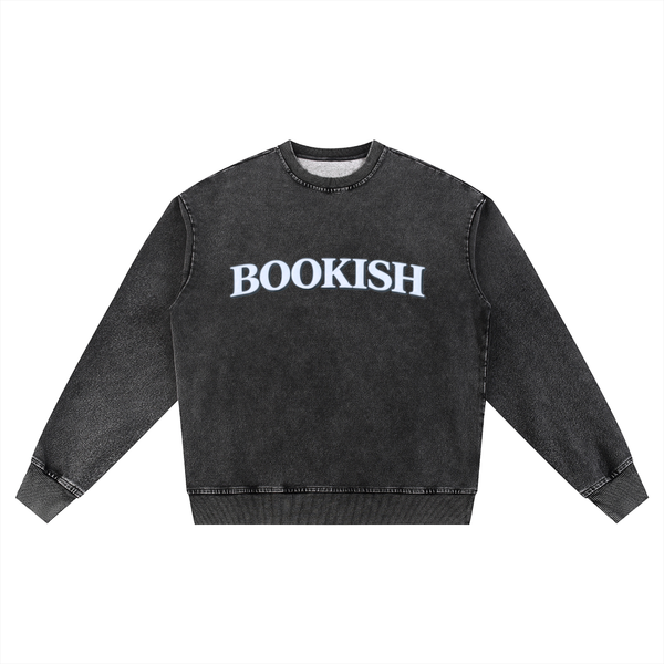 Bookish Crewneck Sweatshirt (Black)