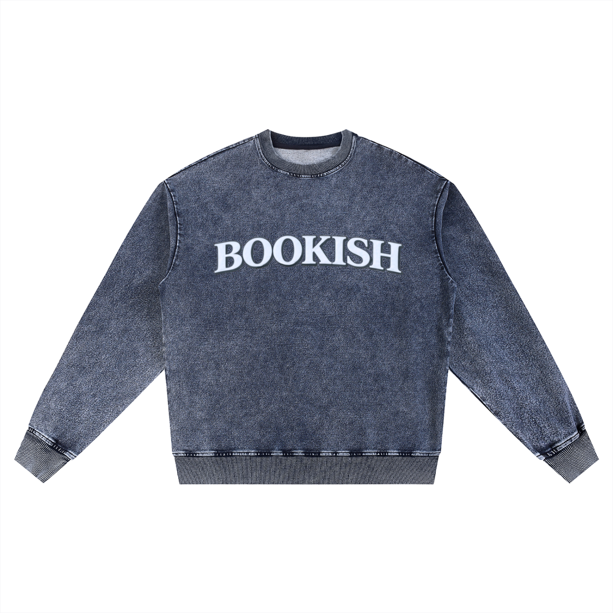Bookish Crewneck Sweatshirt (Blue)