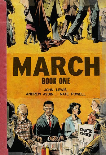 Cover of March: Book One (Paperback) by John Lewis and Andrew Aydin