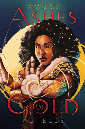 Cover of Ashes of Gold (Wings of Ebony) by J. Elle