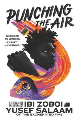 Cover of Punching The Air by Ibi Zoboi and Yusef Salaam